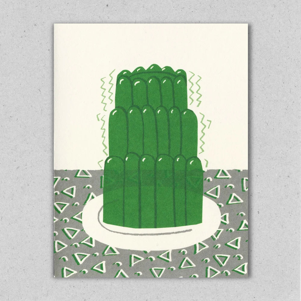 Lisa Jones Studio “Green Jelly” Card