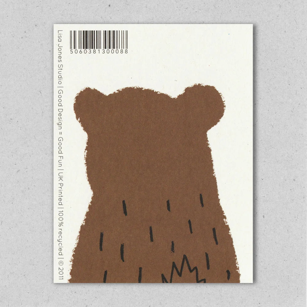 Lisa Jones Studio “Butty Bear” Card