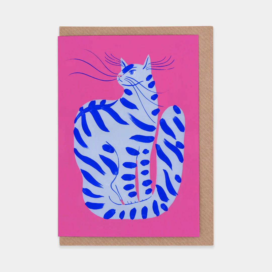 “Cat with Stripes” Card