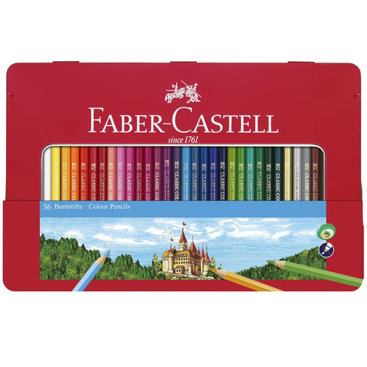 Faber-Castell 36 Hexagonal Colour Pencils