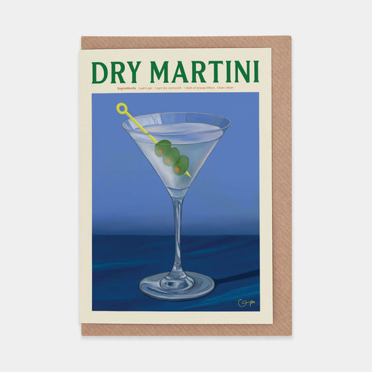 “Dry Martini” Card