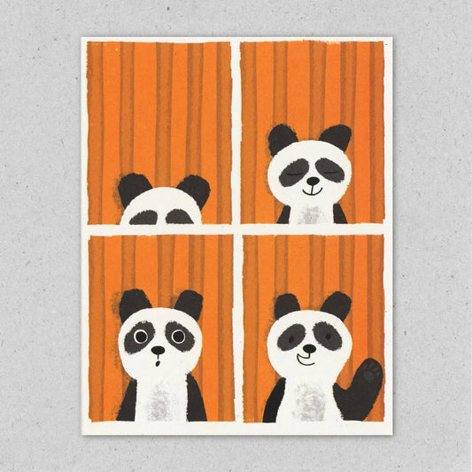 Lisa Jones ‘Panda Passport’ mini card