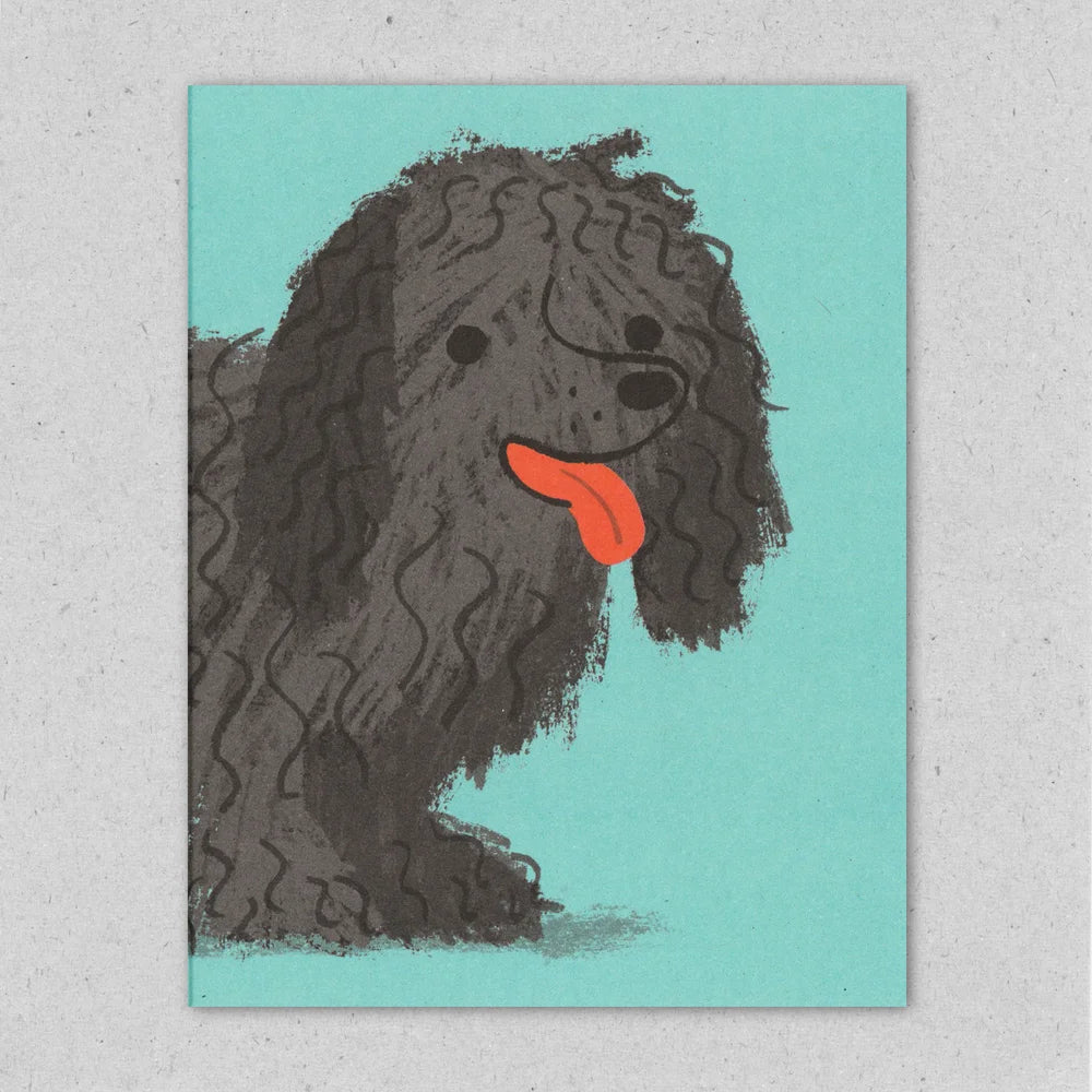 Lisa Jones 'Shaggy Dog' Mini Card